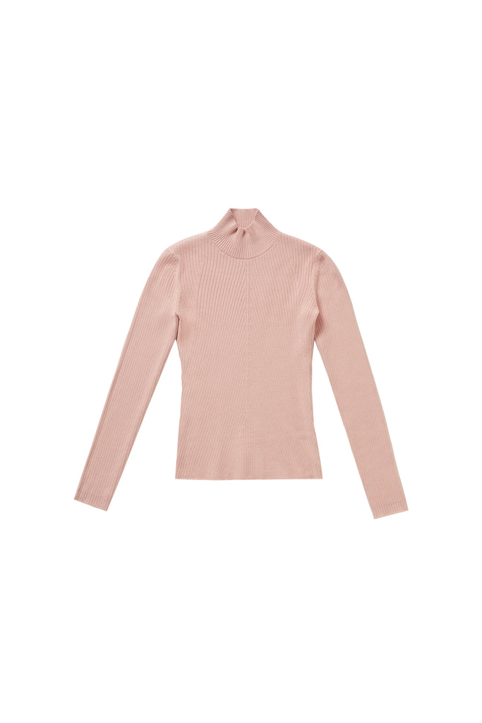Zaika FW23 Pink High Neck Sweater
