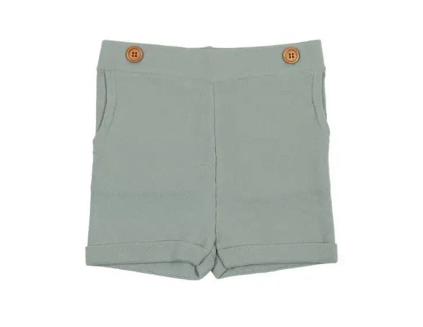 ST ss24 Sage Green Knit Shorts