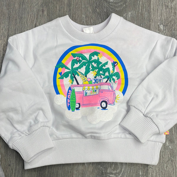 Billieblush SS24 Ice Cream Truck Sweatshirt
