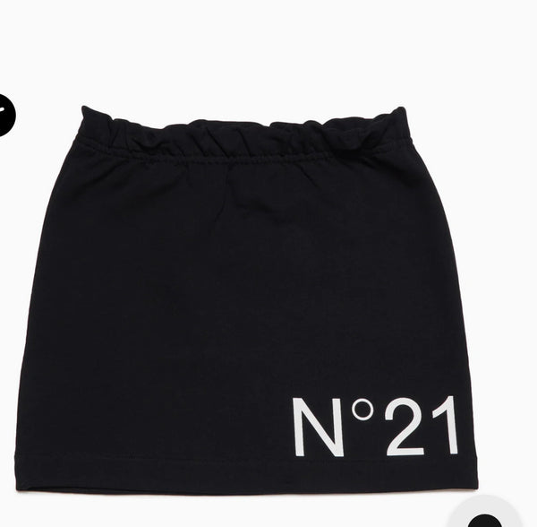 N21 SS24 Logo Mini Skirt