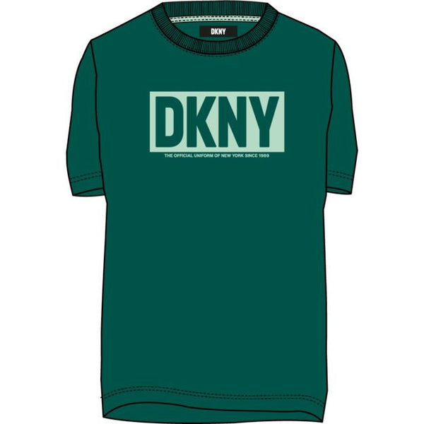 DKNY SS24 Adventurine Logo Tee