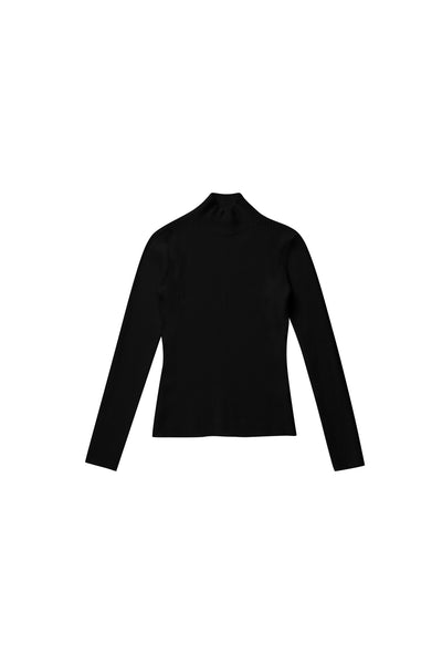 Zaika FW23 Black High Neck Sweater