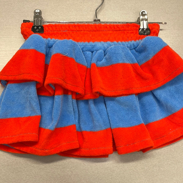 Carlijnq SS24 Striped Terry Layer Skirt