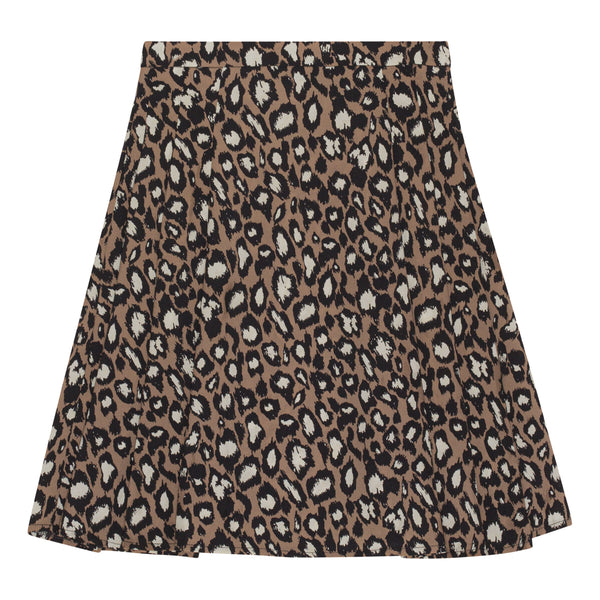 Christina FW23 Leopard Skirt
