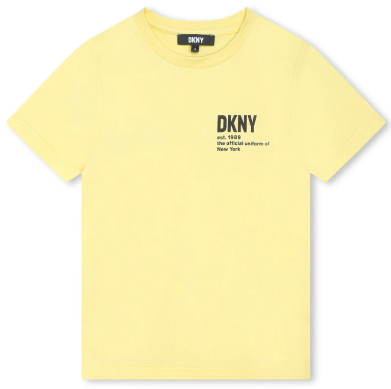 DKNY SS24 1989 Yellow Tee