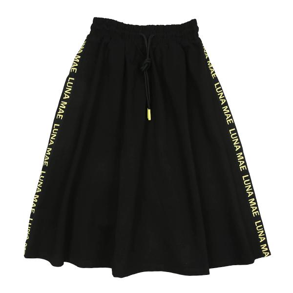 Luna Mae FW23 Lily Skirt With Neon Logo Taping