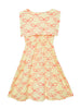 WH ss22 Yellow Pink Bow Dress